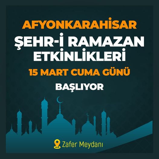 Ramazan Ayı'nın Maneviyatına Herkes Davetli