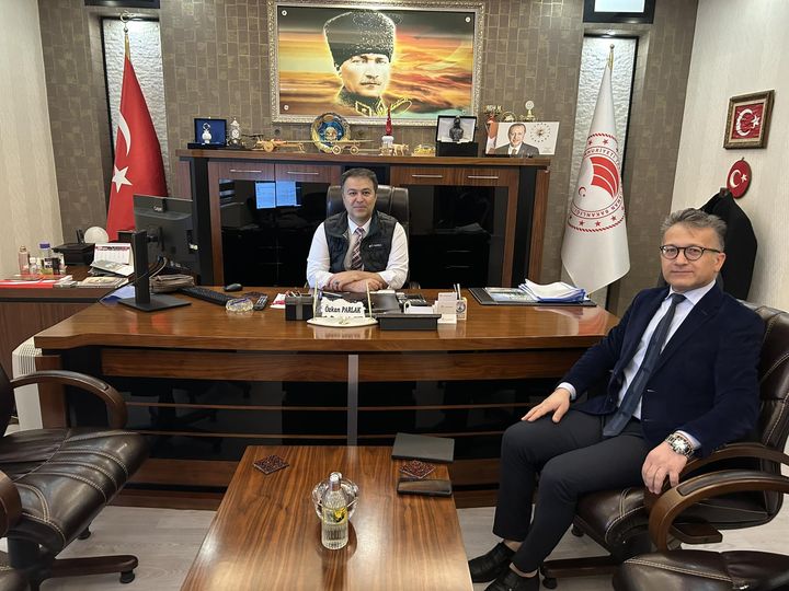 Müdür Parlak'a TED Afyon Kolejinden Ziyaret