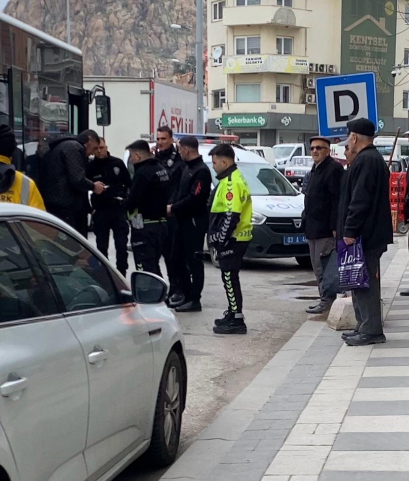 Şoförün Uyarılarına Kulak Asmadı