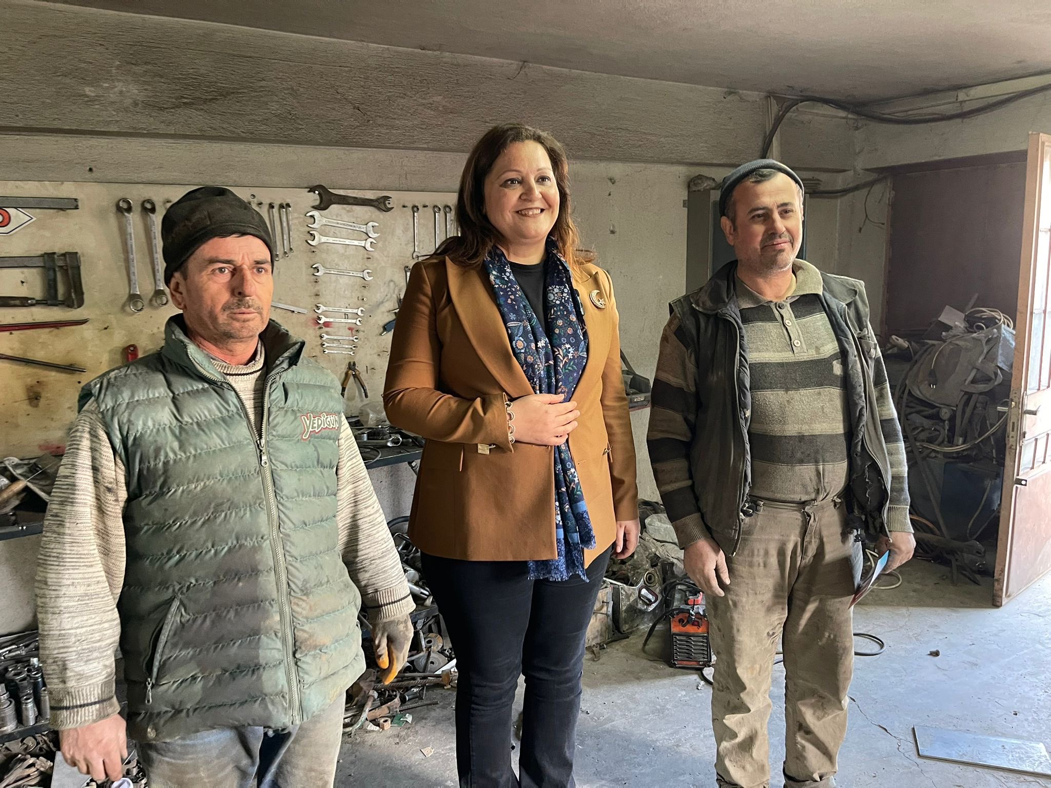 CHP'li Köksal Sanayi Esnafının Dertleriyle Dertleniyor