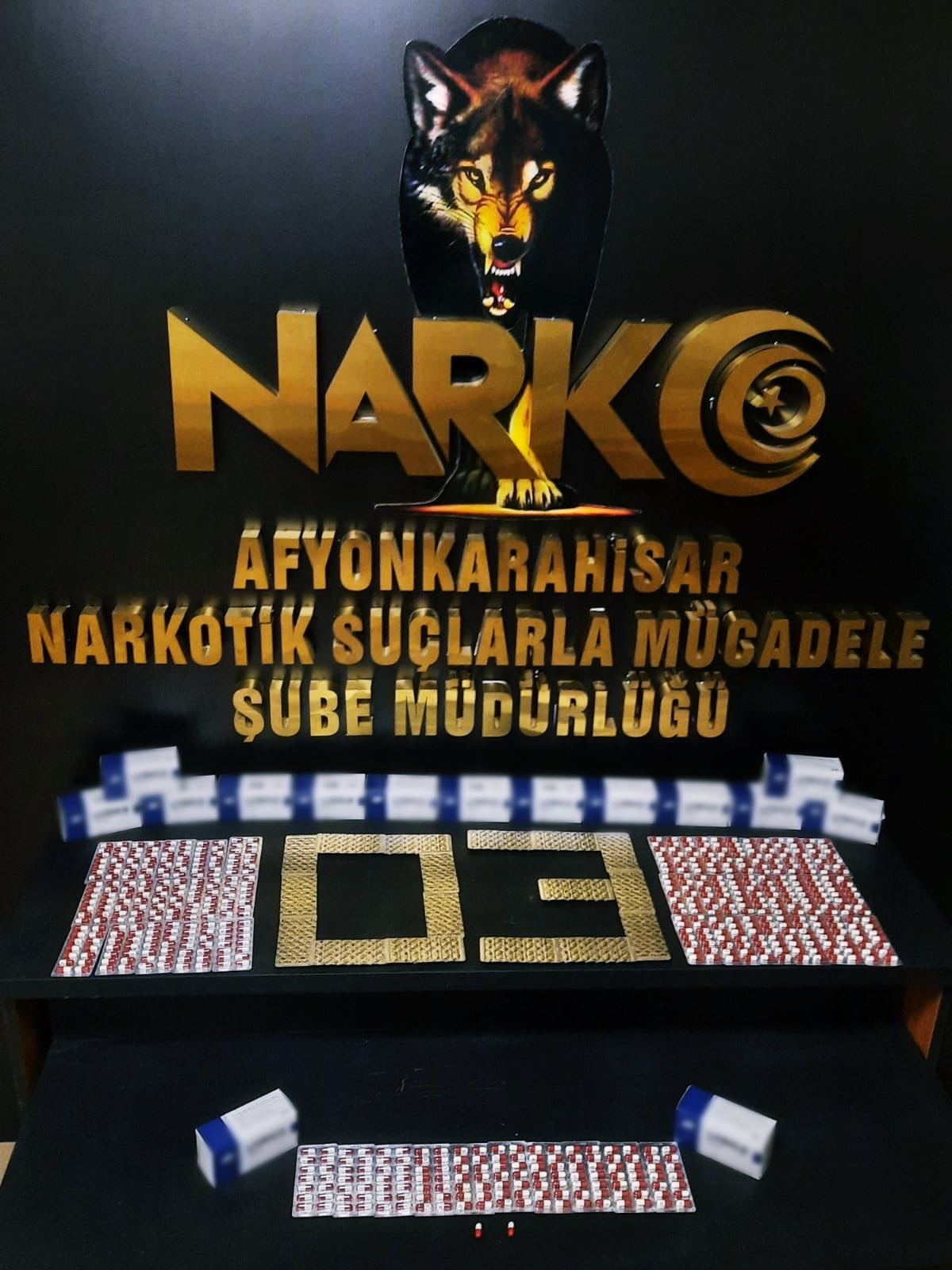 AFYON'DA DEV UYUŞTURUCU OPERASYONU