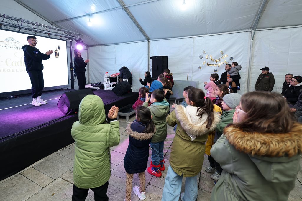 AFYON'DA RAMAZAN ETKİNLİKLERİ BAŞLADI