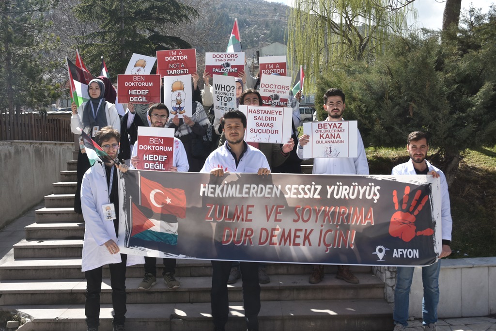 AFYON'DA SESSİZ YÜRÜYÜŞ