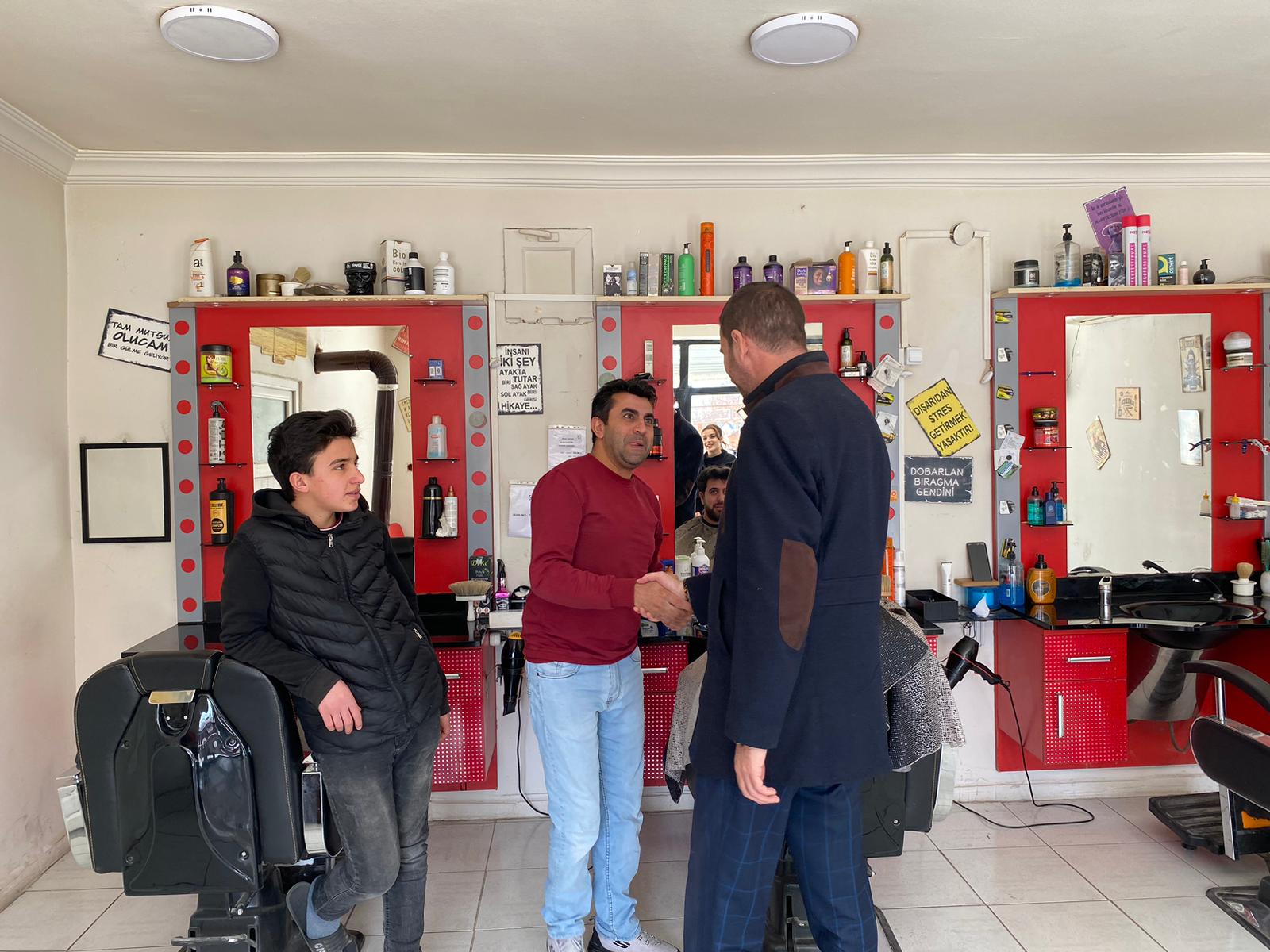 YAĞCI ERENLER SEMT PAZARINI ZİYARET ETTİ