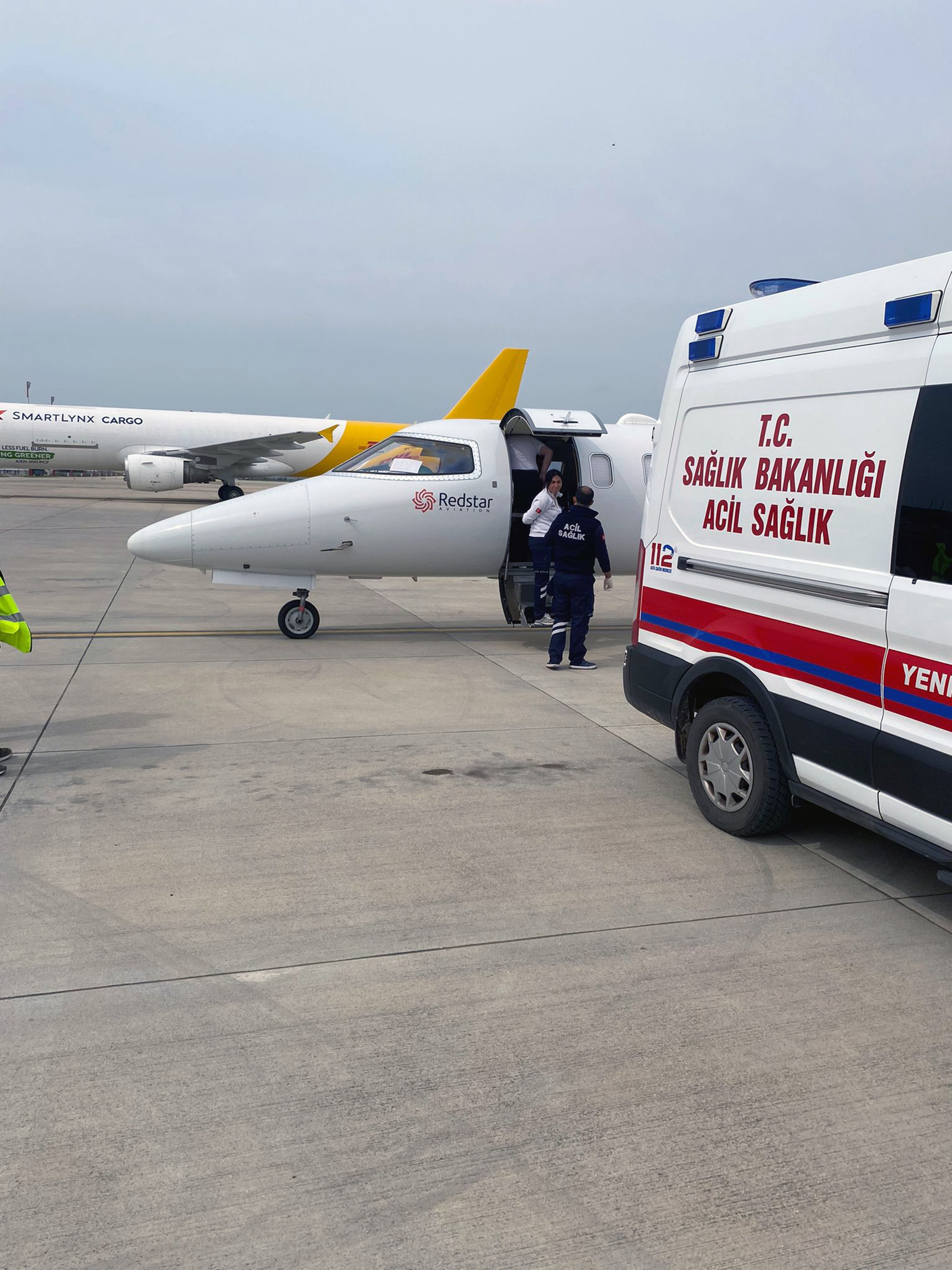 Hava Ambulansı 2 Günlük Bebek İçin Havalandı