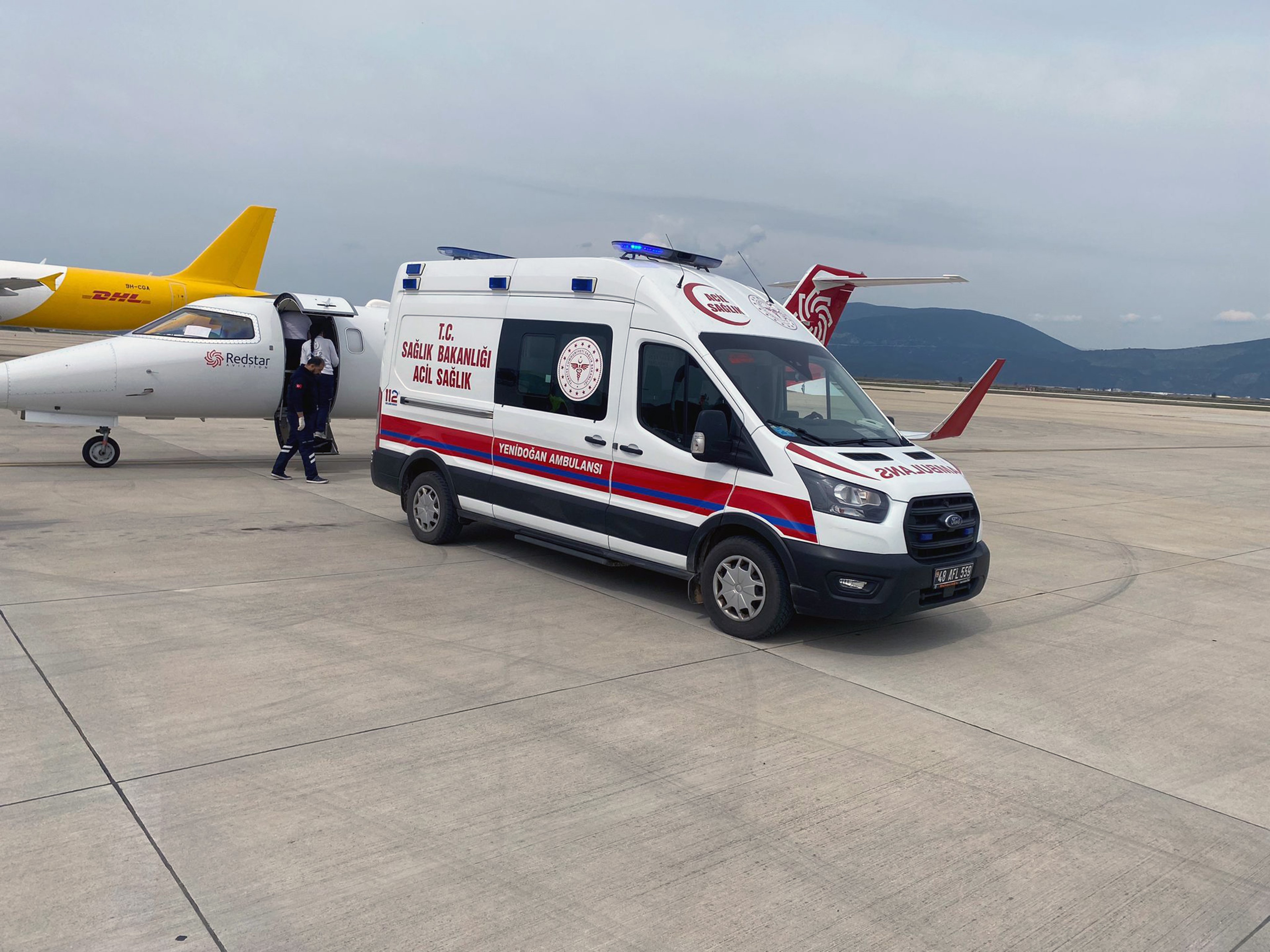 Hava Ambulansı 2 Günlük Bebek İçin Havalandı