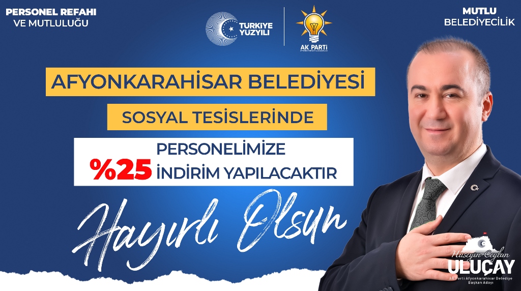 ULUÇAY, "EN DÜŞÜK BELEDİYE PERSONEL MAAŞI 31.511,13 TL OLACAK"