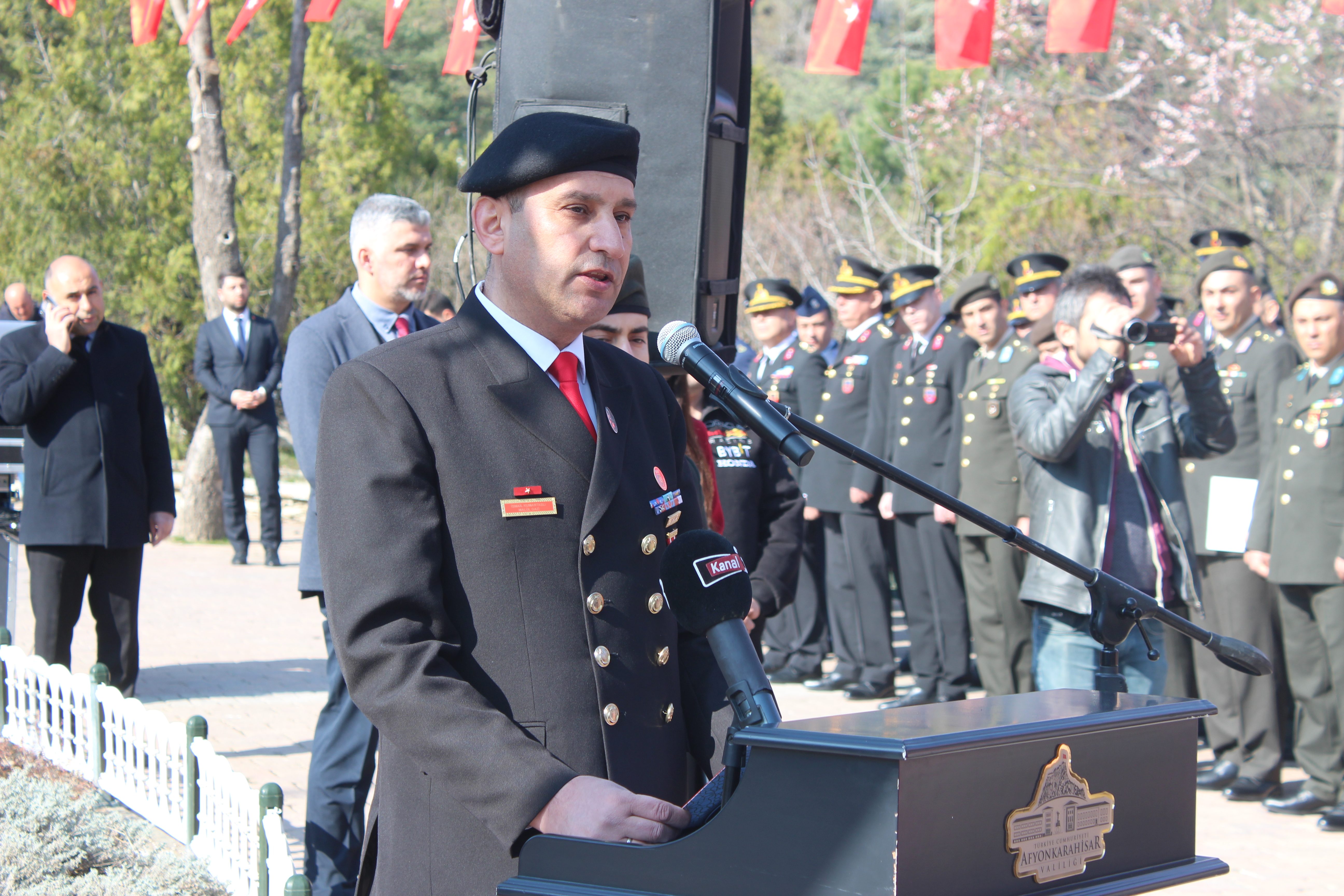 Hür Yaşadım Hür Yaşarım!  Çanakkale Zaferinin 109.Yıl Dönümü Afyon’da Anıldı