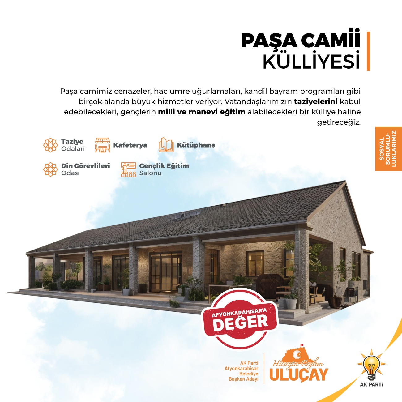"PAŞA CAMİİ KÜLLİYESİ ŞEHRİN KÜLTÜREL DOKUSUNU GÜÇLENDİRECEK"