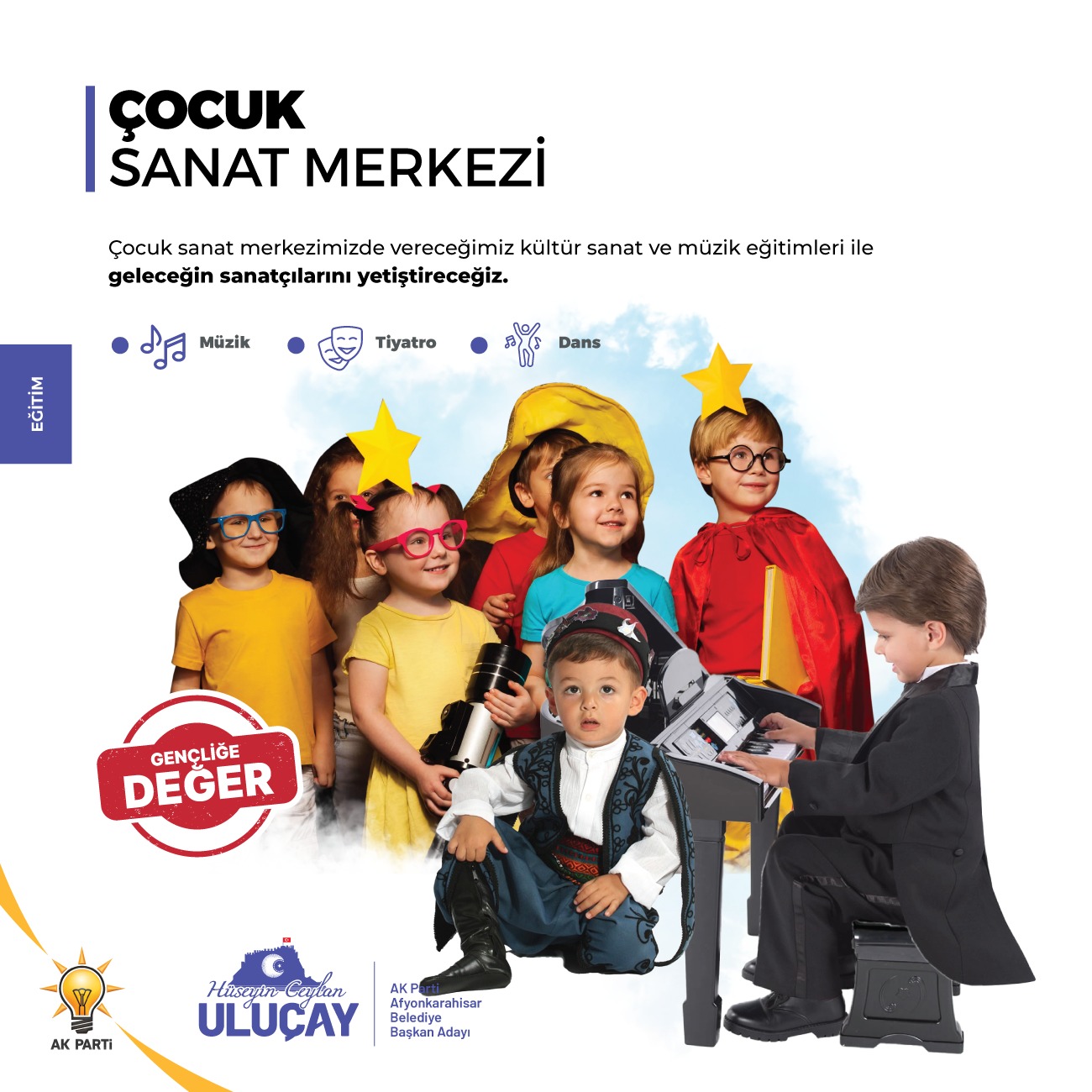 AK Partili Uluçay ''Geleceğin Sanatçıları Bu Merkezde Yetişecek''