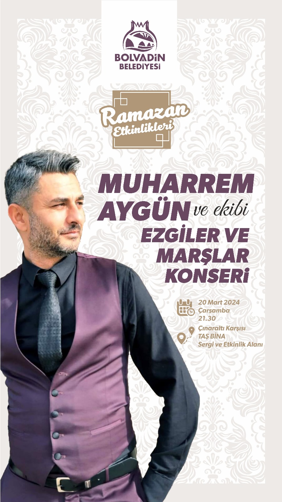 MUHARREM AYGÜN BOLVADİN'E GELİYOR