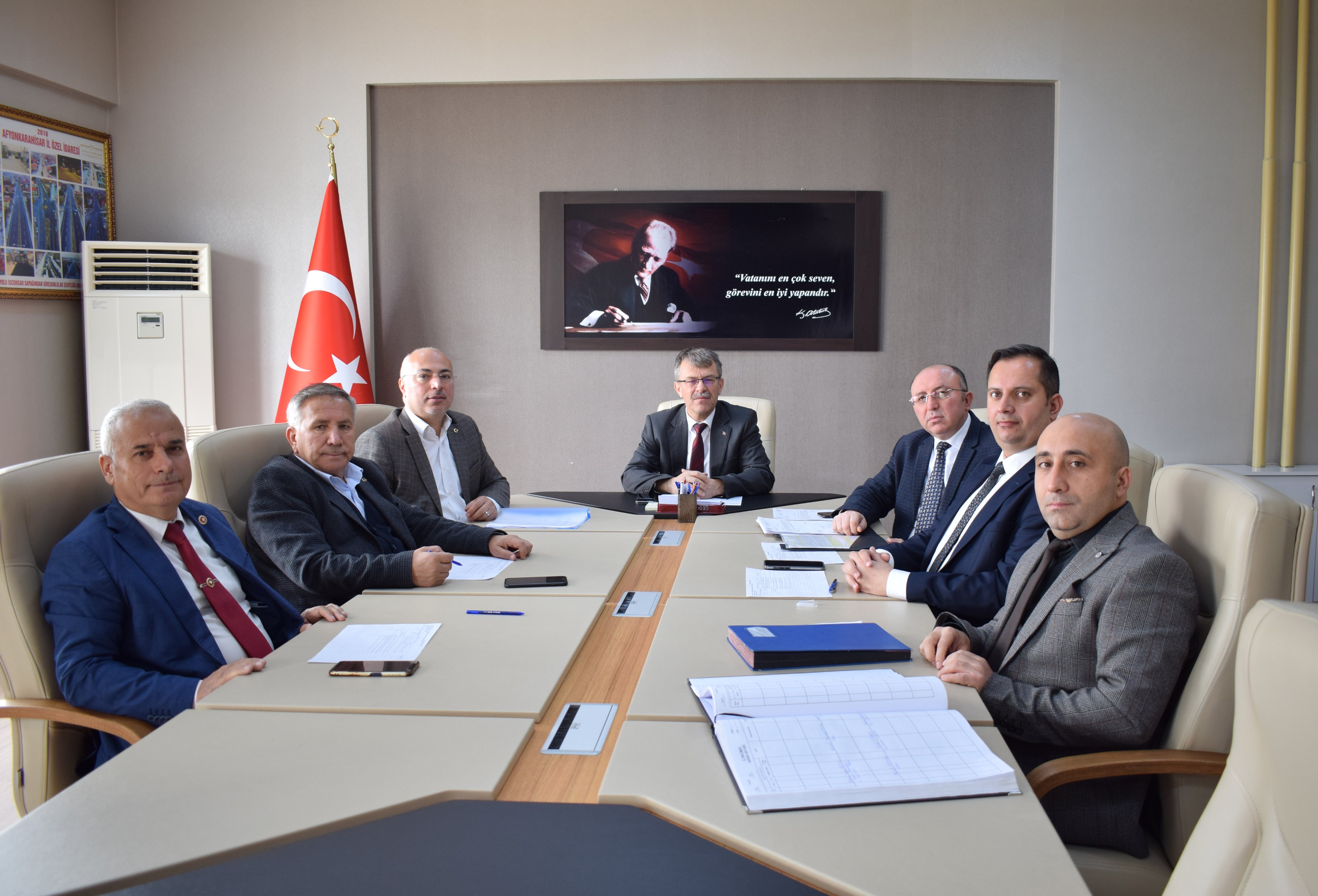 Encümenler Toplandı Başkanlığını Bilim Yaptı