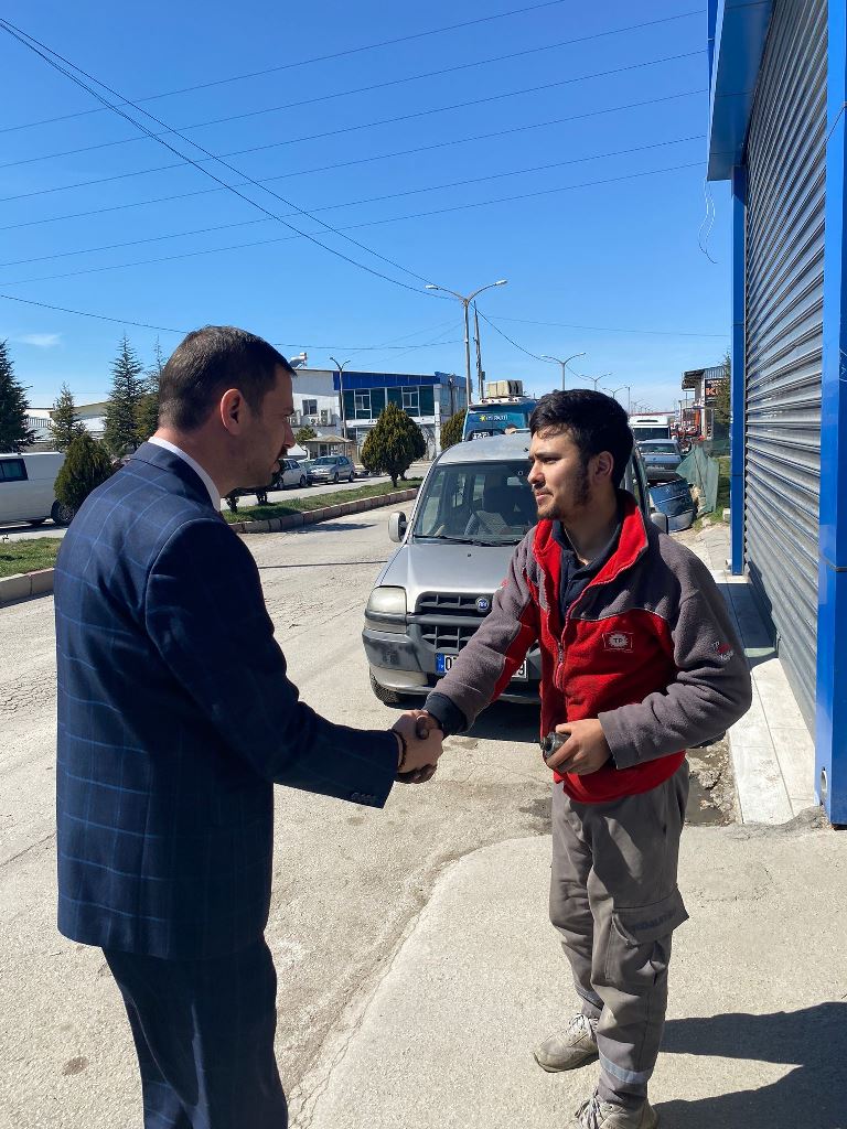 YAĞCI'DAN ESNAFA DESTEK SÖZÜ
