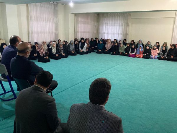 İl Müftüsü İmamoğlu Öğrencilerle Bir Araya Geldi