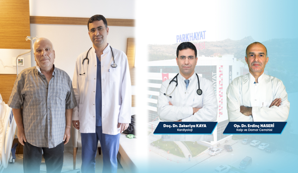 PARKHAYAT'TA GÖĞÜS KAFESİ AÇILMADAN BY-PASS AMELİYATI YAPILDI