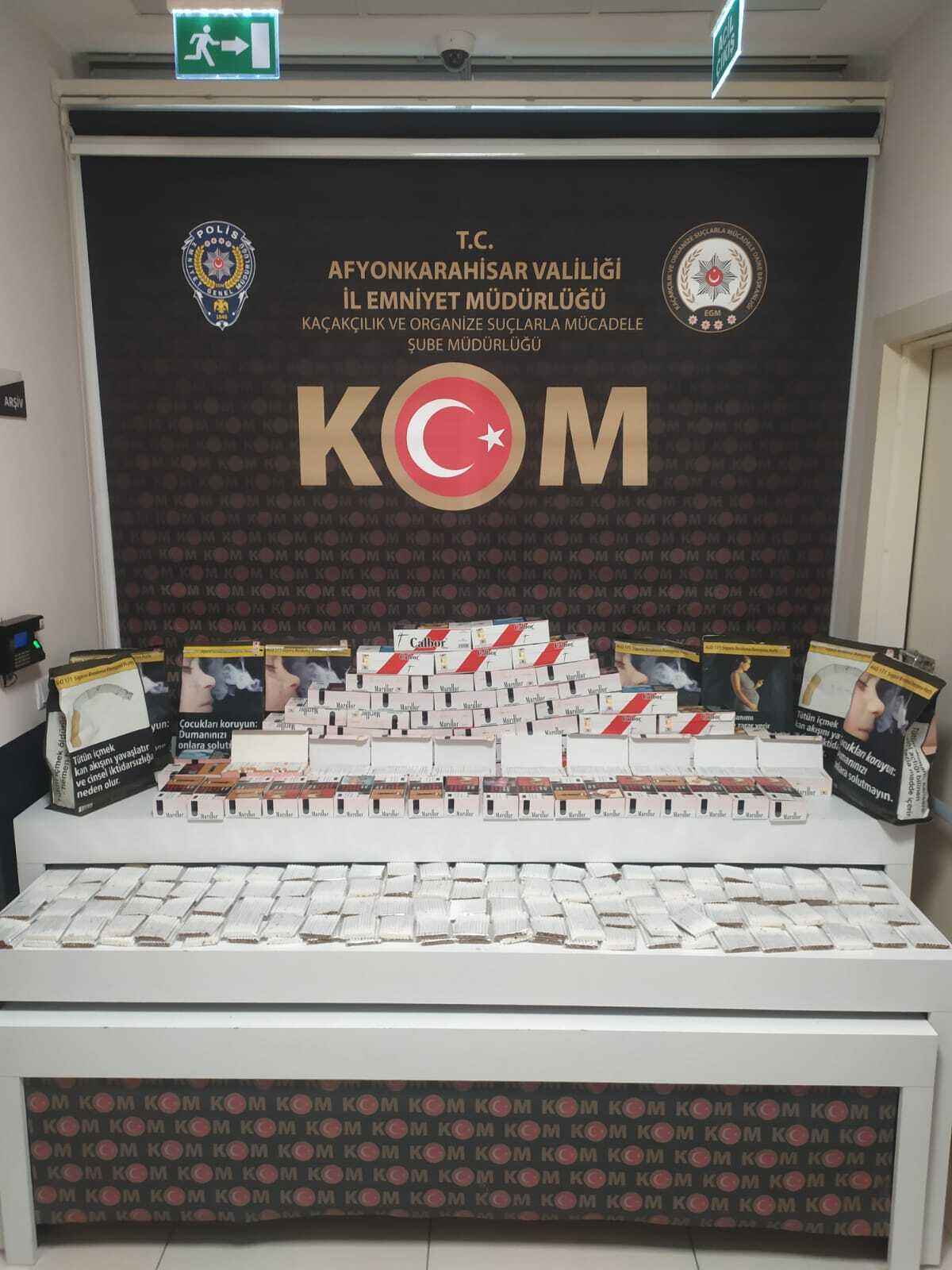 Afyonkarahisar'da Bir İş Yerine Operasyon Düzenlendi!