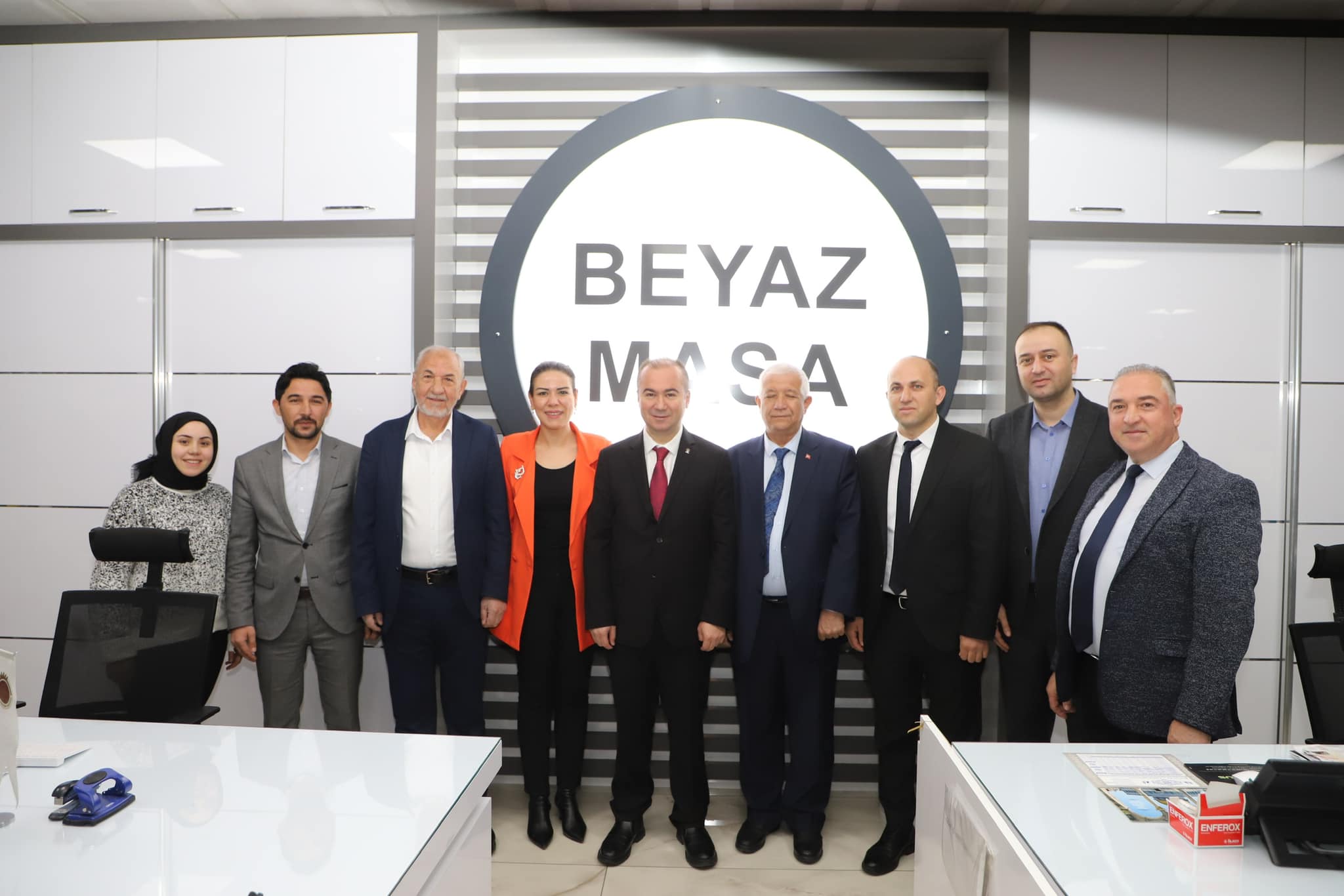 Ak Partili Uluçay  Başkan Zeybeği Ziyaret Etti