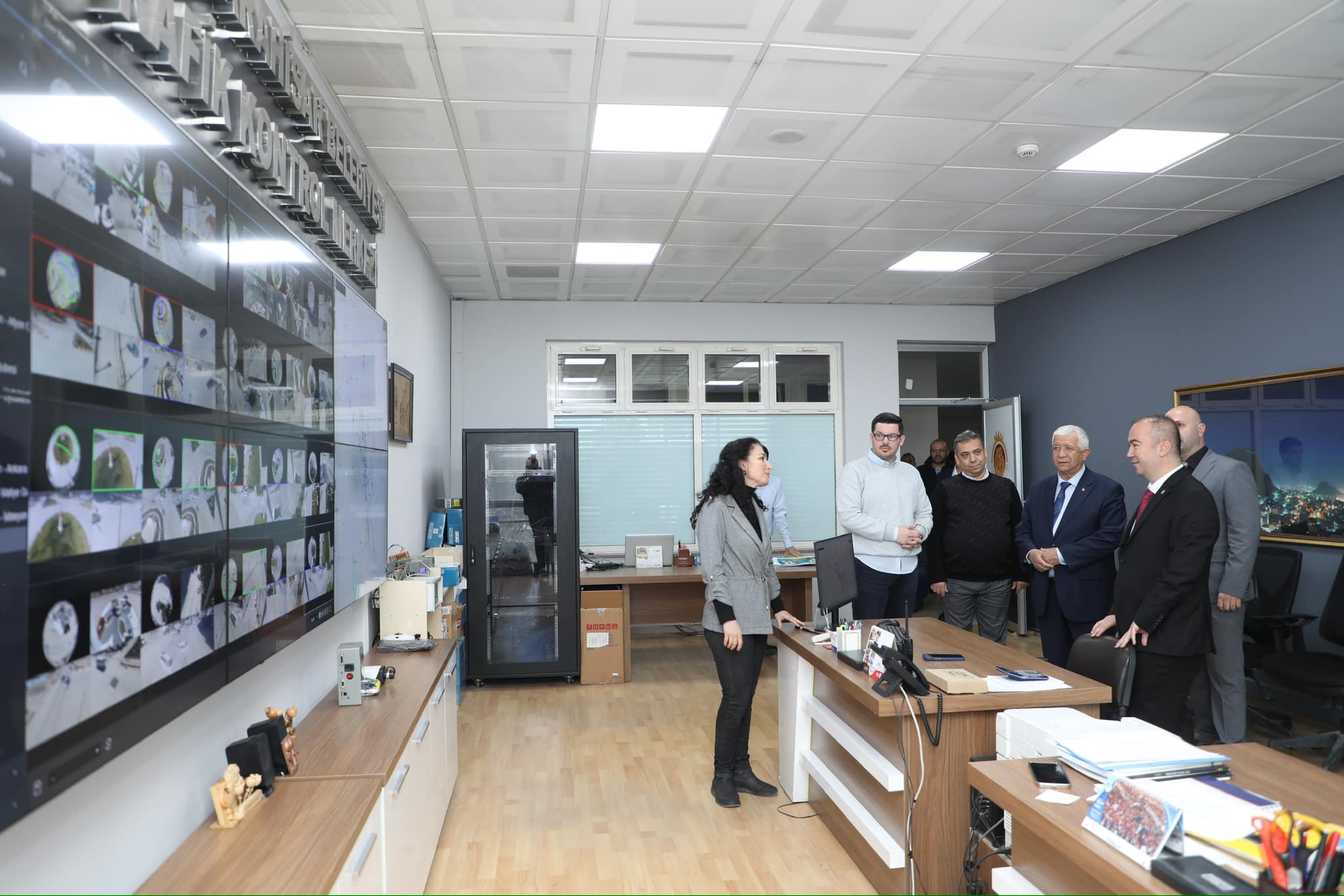 Ak Partili Uluçay  Başkan Zeybeği Ziyaret Etti