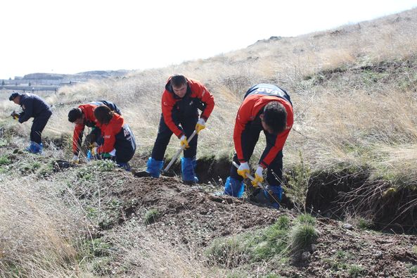 AFAD'ın Fidanları Toprakla Buluştu