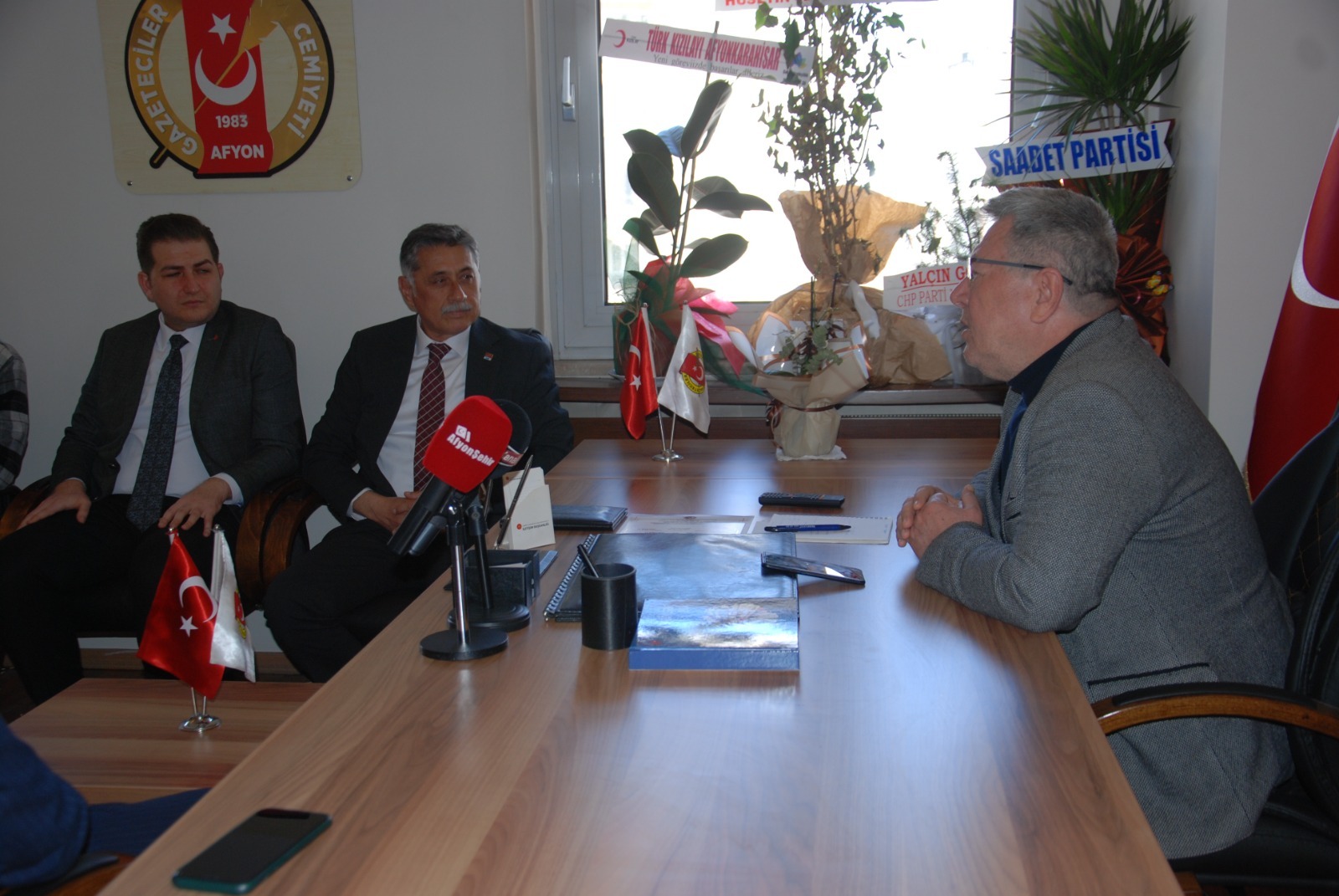 CHP'li Görgöz'den AGC'ye Ziyaret