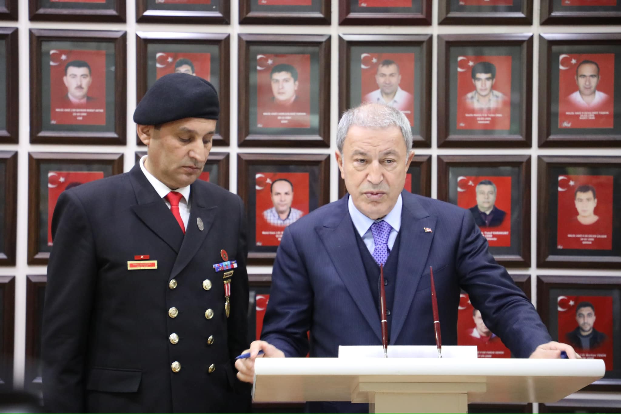 AKAR  HARP MALULU ŞEHİTLER VE GAZİLER DERNEĞİNİ ZİYARET ETTİ