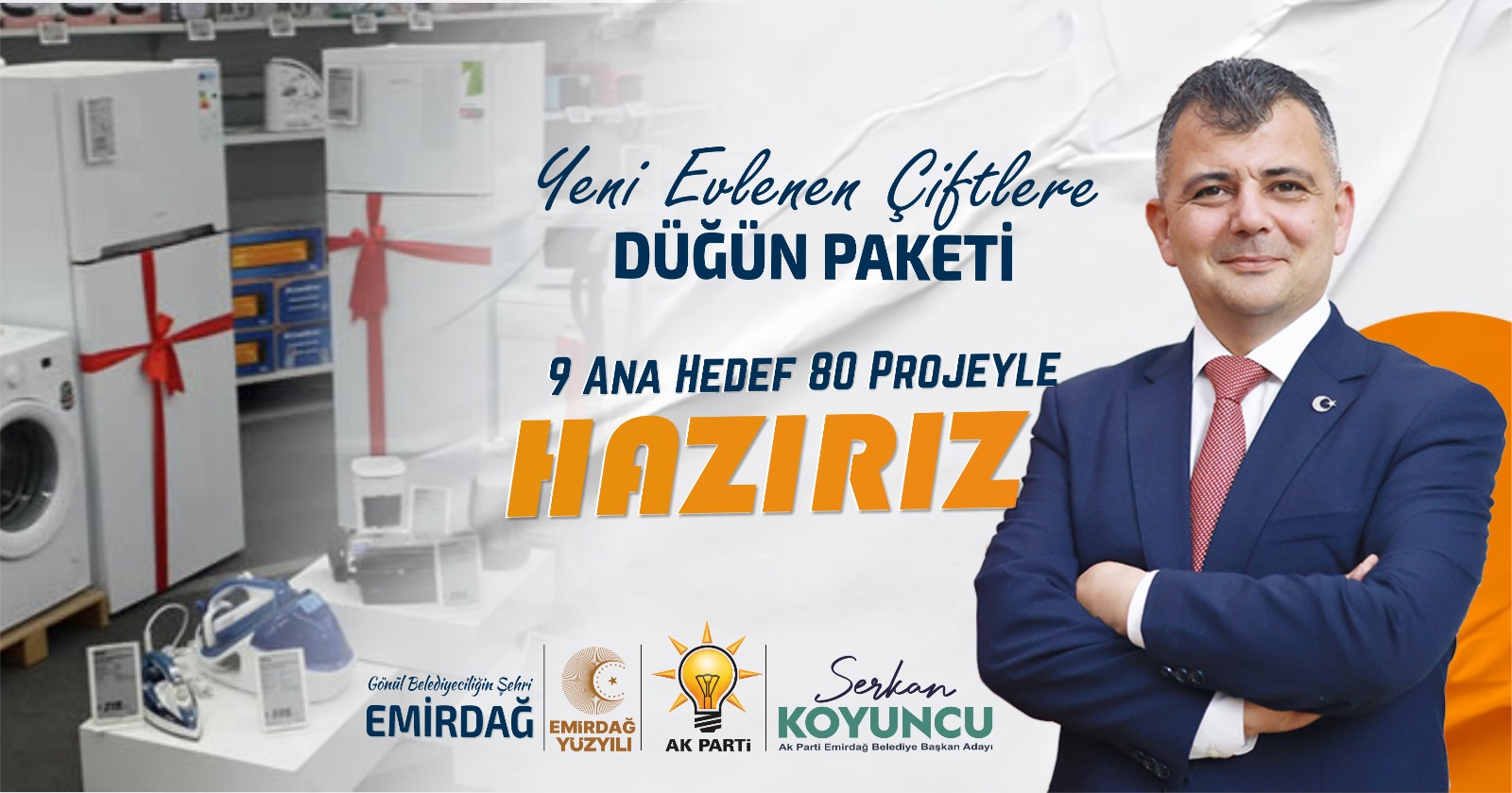 Serkan Koyuncu'dan Emirdağ'da Dünya Evine Girecek Gençlere Müjde