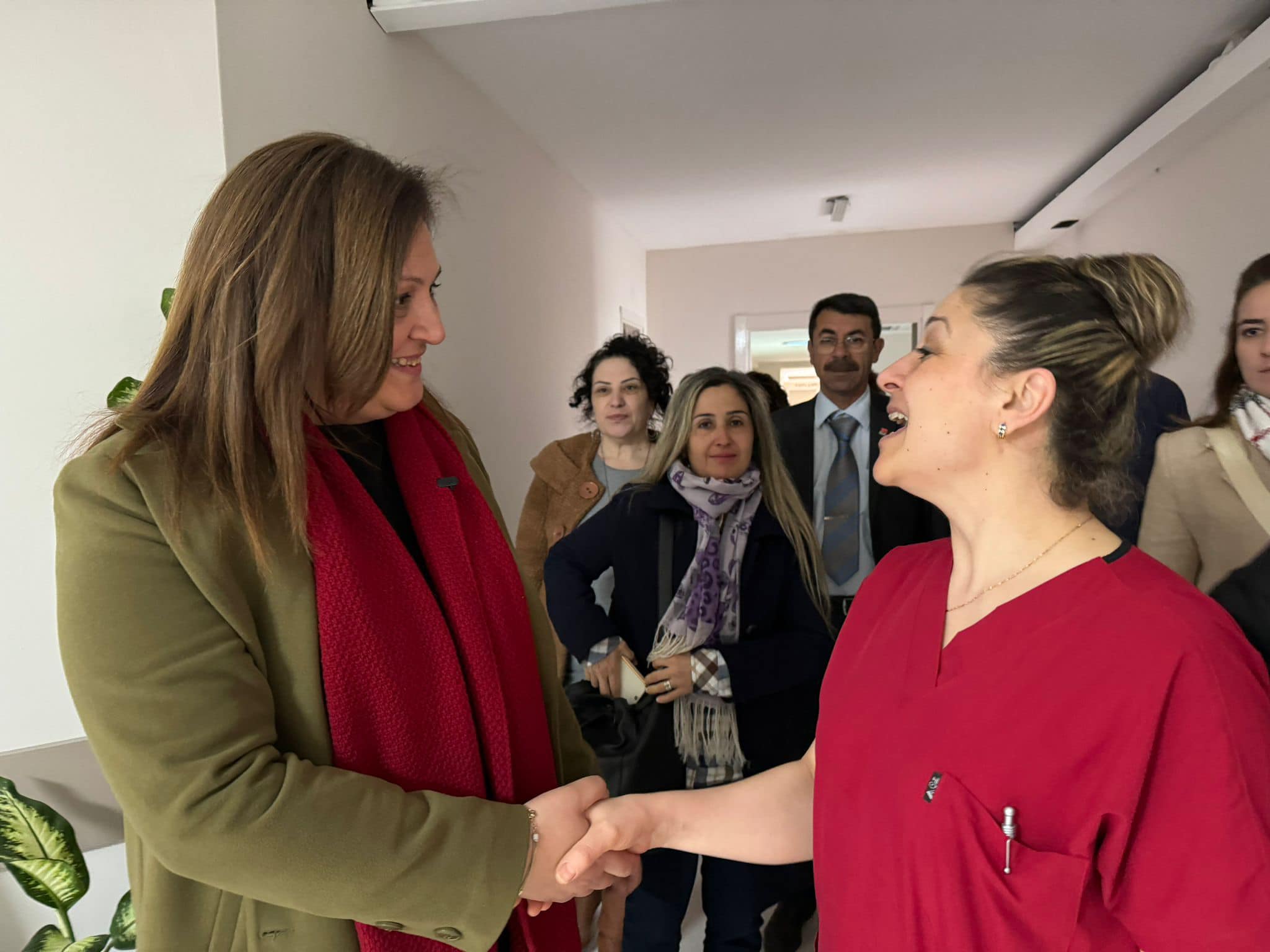 Köksal: " Sağlık Emekçilerini Ziyaret ettik"
