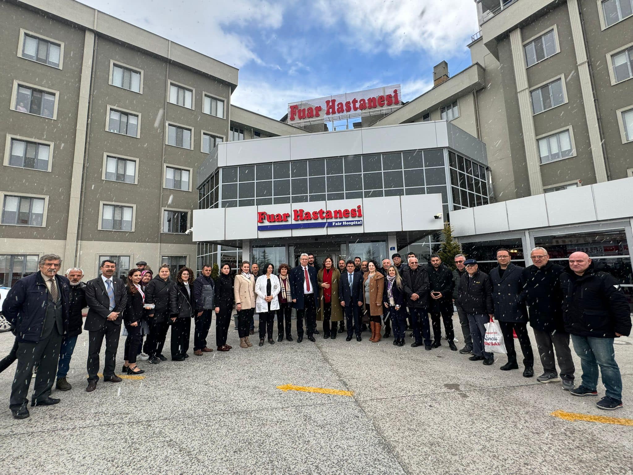 Köksal: " Sağlık Emekçilerini Ziyaret ettik"