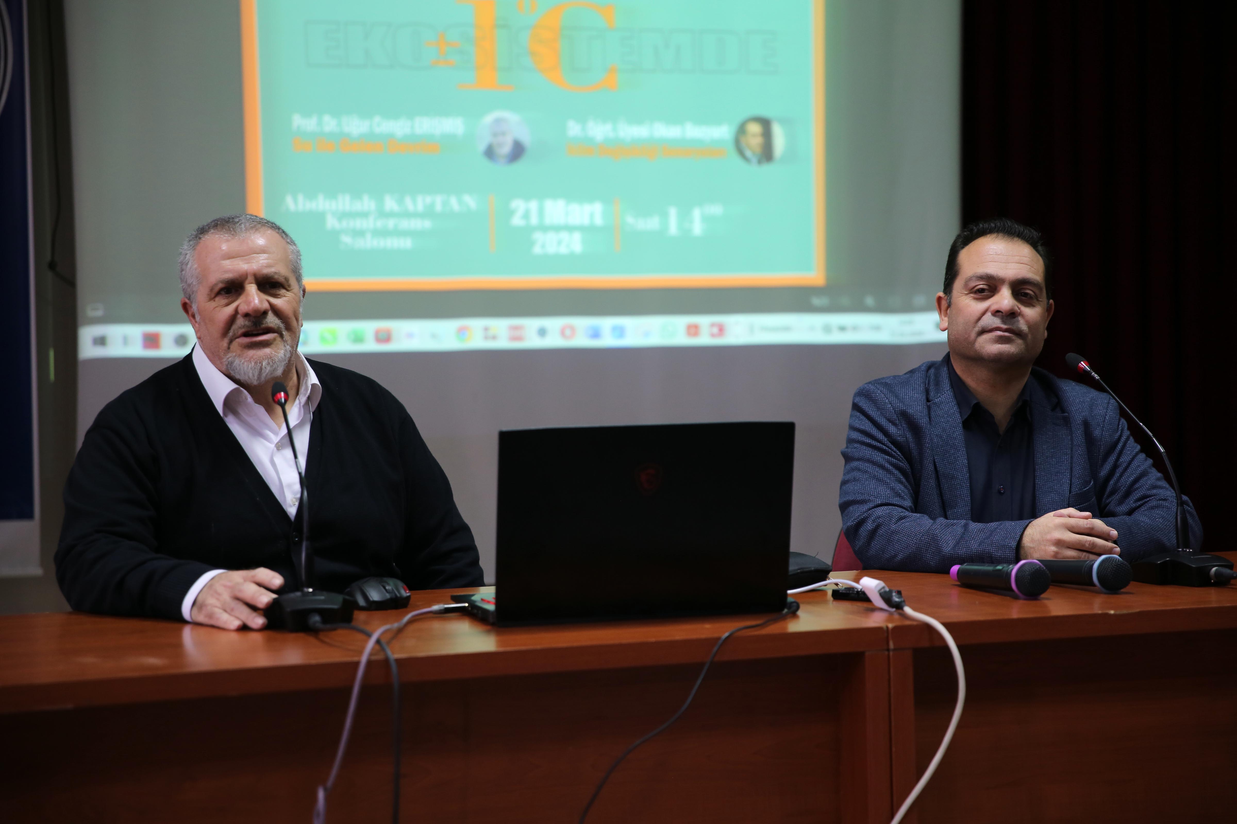 Dünya Su Günü kapsamında doğa söyleşileri düzenlendi
