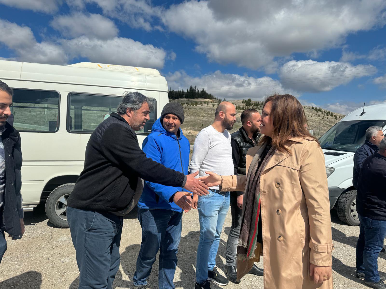 Köksal, Dolmuşçu ve Taksici Esnafının Yanında