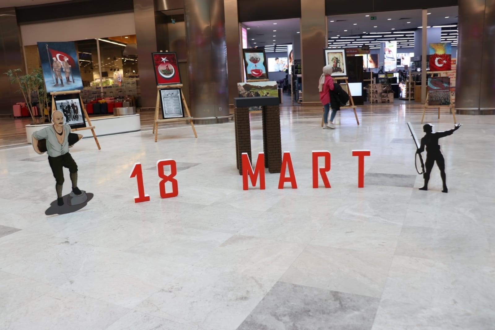 '18 Mart Çanakkale Sergisi' Açıldı