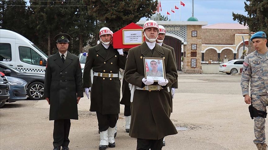 Şehit Sözleşmeli Er Abdulkadir Akıncı Son Yolculuğuna Uğurlandı