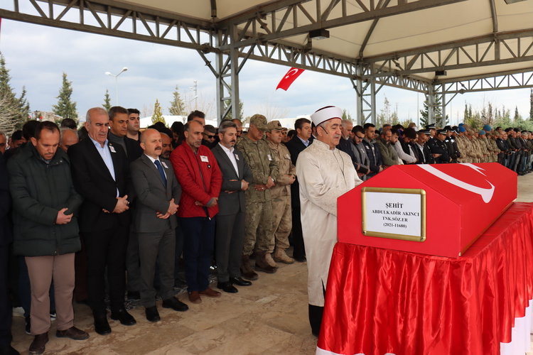 Şehit Sözleşmeli Er Abdulkadir Akıncı Son Yolculuğuna Uğurlandı