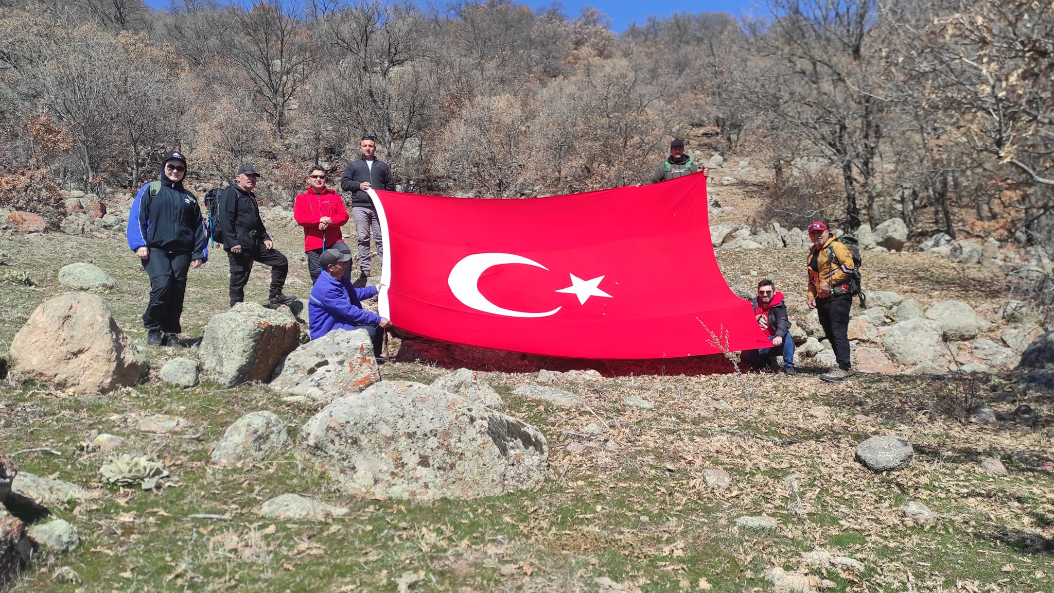 BOLVADİN DAĞCILIKTAN ÇANAKKALE YÜRÜYÜŞÜ