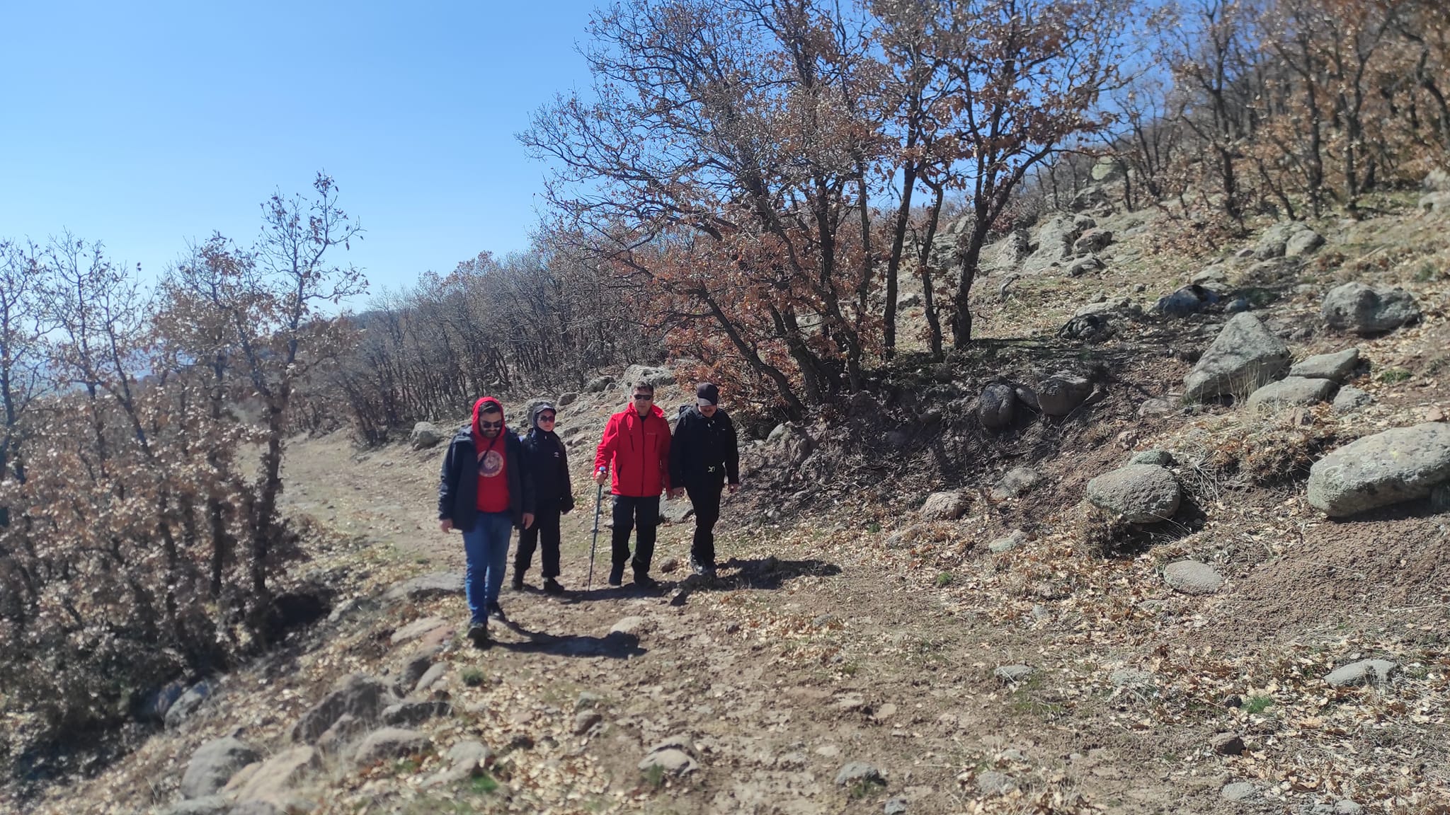 BOLVADİN DAĞCILIKTAN ÇANAKKALE YÜRÜYÜŞÜ