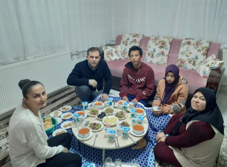 Sandıklı İlçe Emniyet Müdürü Öğüt  Şehit  sofrasına misafir oldu