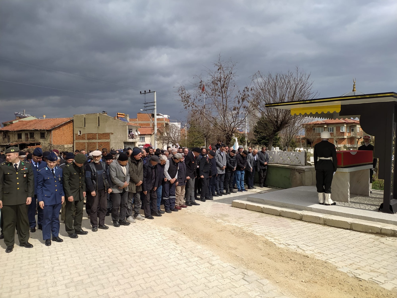 Kore Gazisi resmi törenle ebediyete uğurlandı