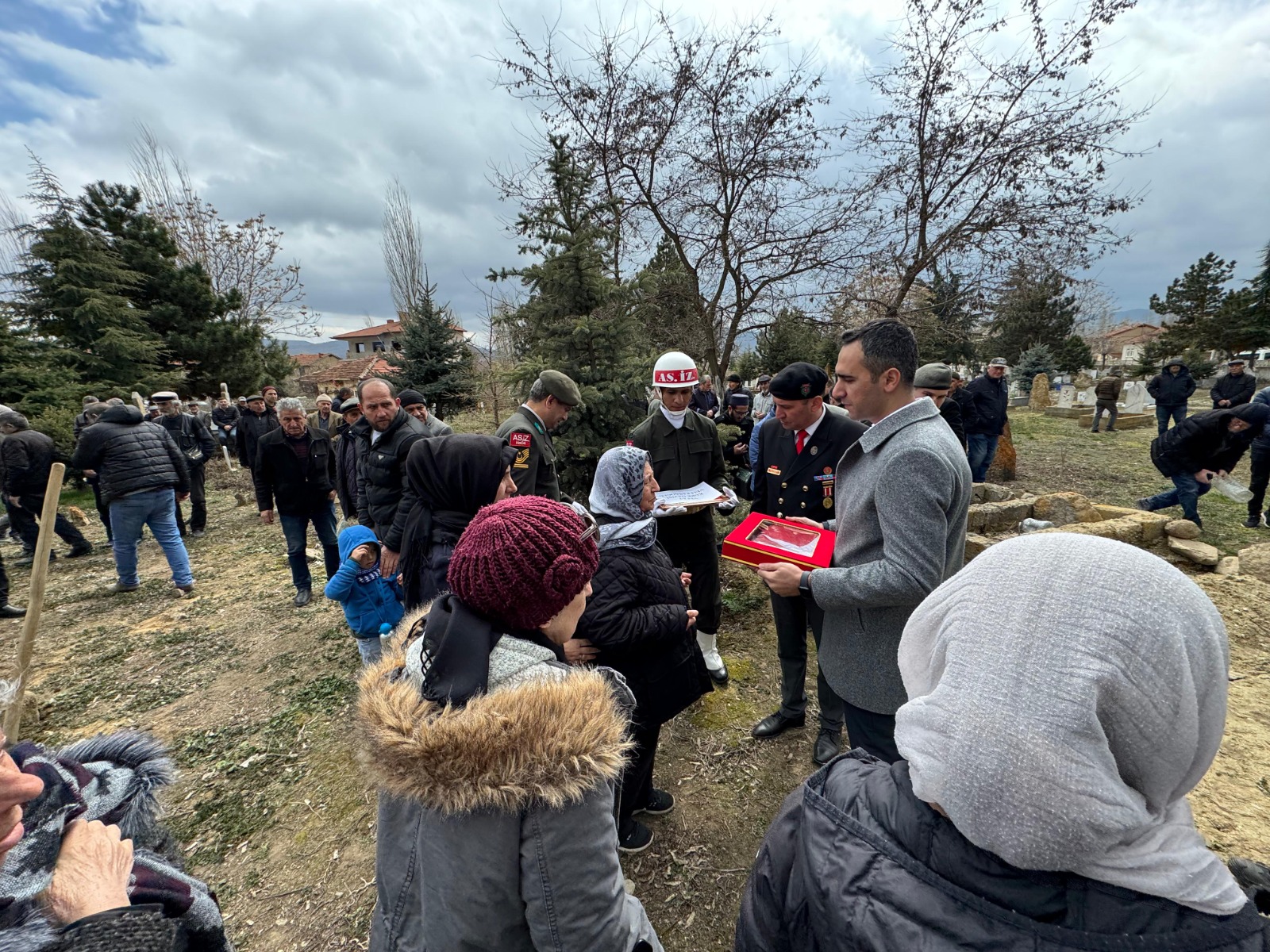 Kore Gazisi resmi törenle ebediyete uğurlandı