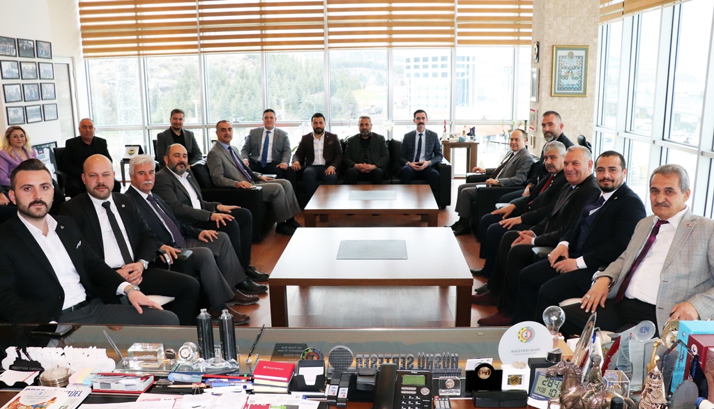 MHP ADAYLARI ATSO'YU ZİYARET ETTİ