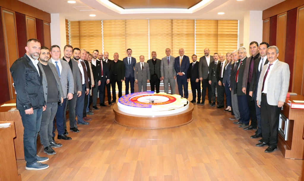 MHP ADAYLARI ATSO'YU ZİYARET ETTİ