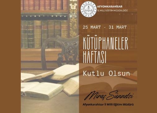 SÜNNETCİ: "KÜTÜPHANE BEŞERİYETİN HAFIZASIDIR"