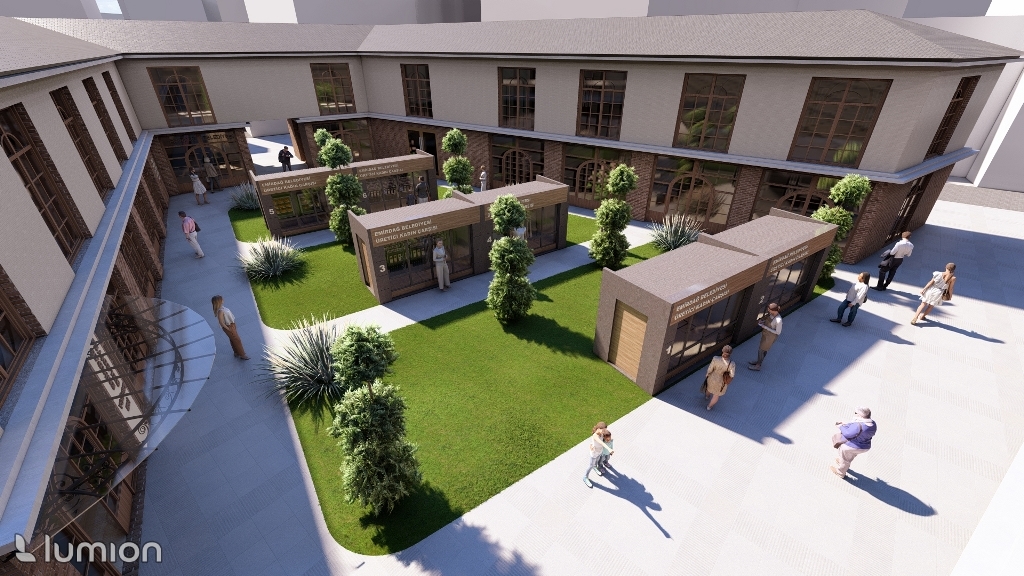 EMİRDAĞ CUMHURİYET MEYDANI'NA İKİNCİ İŞ MERKEZİ GELİYOR