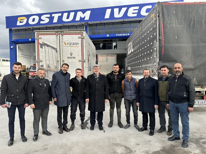 AFYONKARAHİSAR ESNAFINI ZİYARET ETTİ AFYON İÇİN 109 PROJEYİ ANLATTI