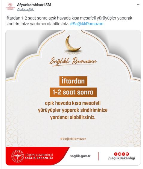 İL SAĞLIK MÜDÜRLÜĞÜ AFYONLULAR İÇİN PAYLAŞTI