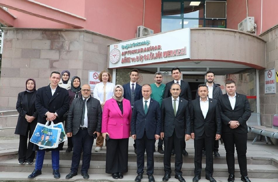 ULUÇAY, DİŞ HASTANESİ ZİYARETİNDE BULUNDU