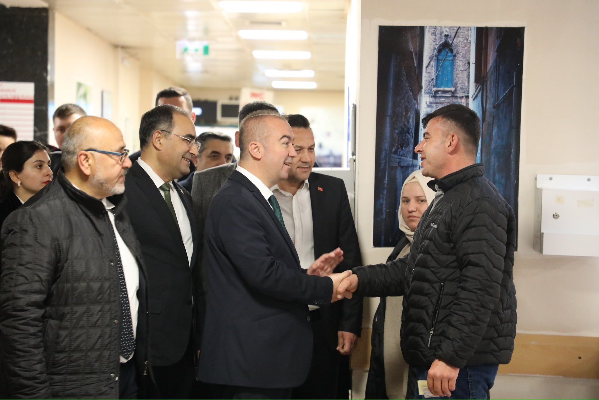 ULUÇAY, DİŞ HASTANESİ ZİYARETİNDE BULUNDU