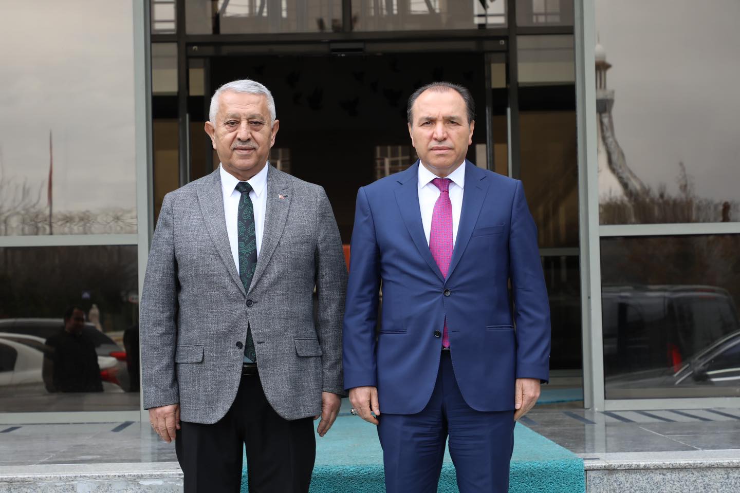 Başkan Zeybek Veda Ziyaretlerini Sürdürüyor
