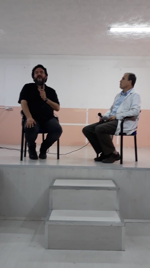 FATİH İLKOKULU'NDATİYATRO SÖYLEŞİSİ