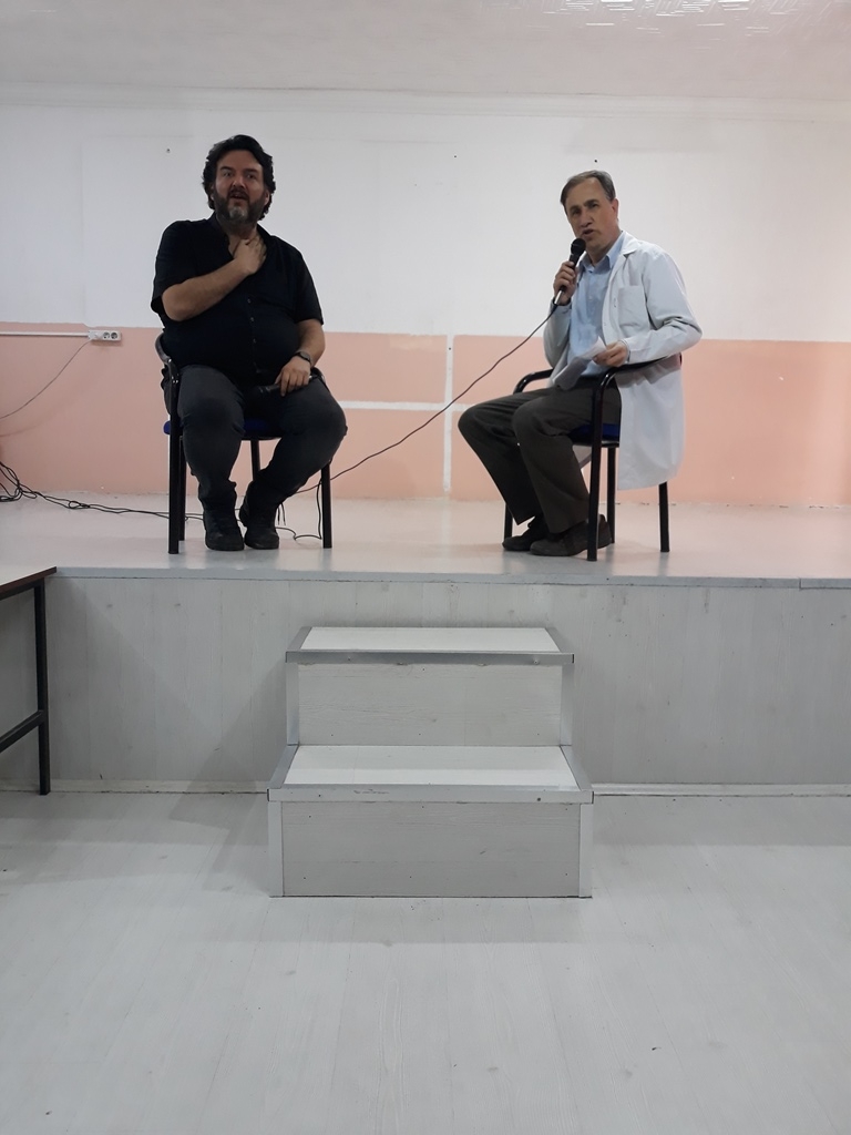 FATİH İLKOKULU'NDATİYATRO SÖYLEŞİSİ