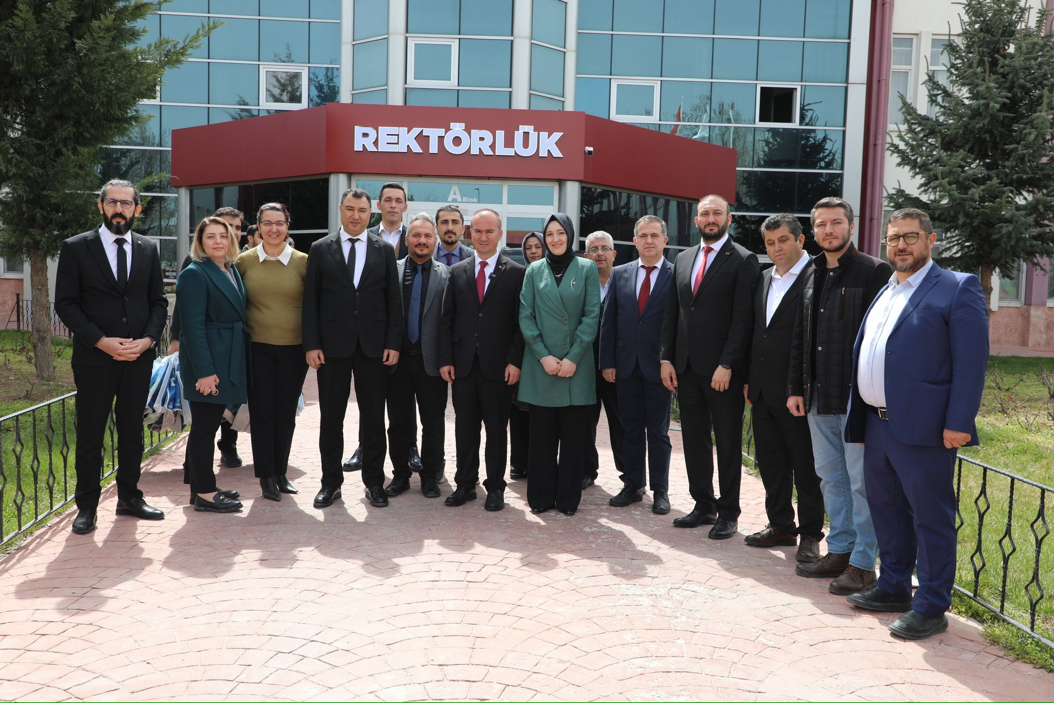 ULUÇAY'DAN REKTÖR OKUMUŞ'A ZİYARET